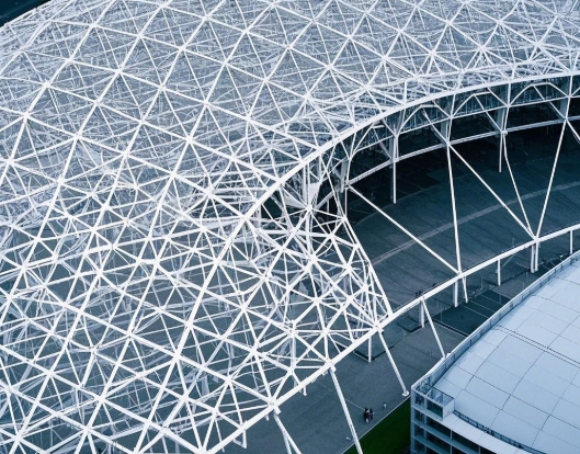 鋼結構網架在體育場館應用！